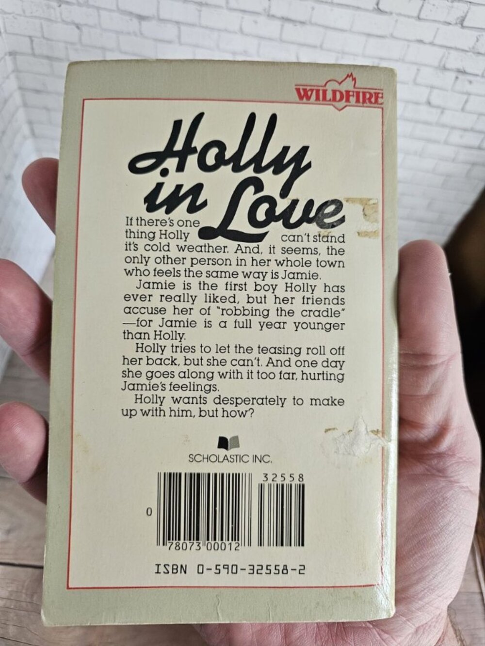 1983 Holly in Love Caroline B Cooney Wildfire YA Romance First Printing - Picture 3 of 4